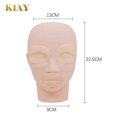 3D makeup mannequin head