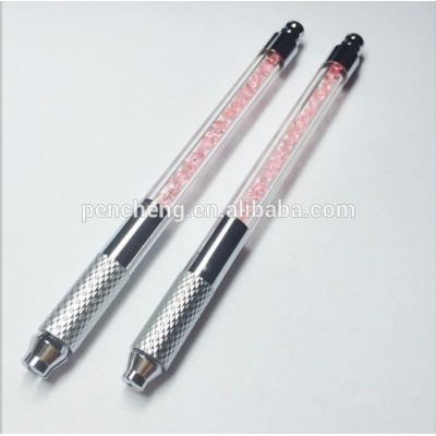 China permanent makeup lip/eyebrow tattoo gel pen/tattoo eyebrow machine pen for sale