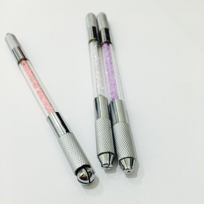 wholesale good quality permanent eyebrow tattoo manual pen with double head